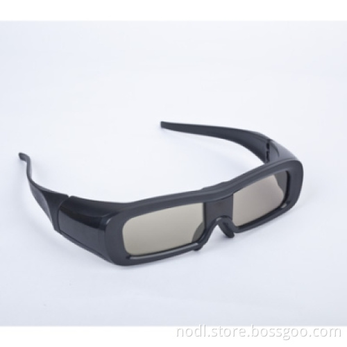 Universal 3D Active Shutter Glasses with Foldable Glasses Leg